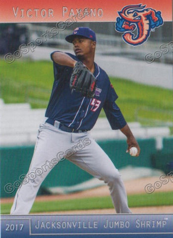 2017 Jacksonville Jumbo Shrimp Victor Payano