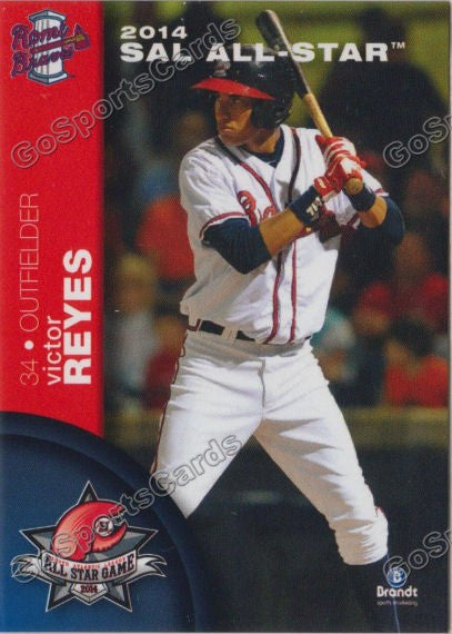 2014 South Atlantic League All Star SD Victor Reyes