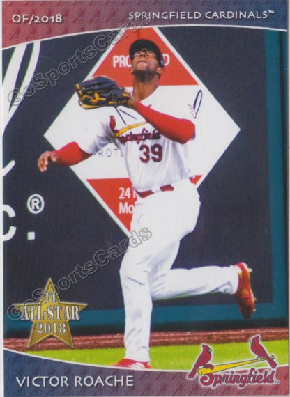 2018 Springfield Cardinals SGA Victor Roache