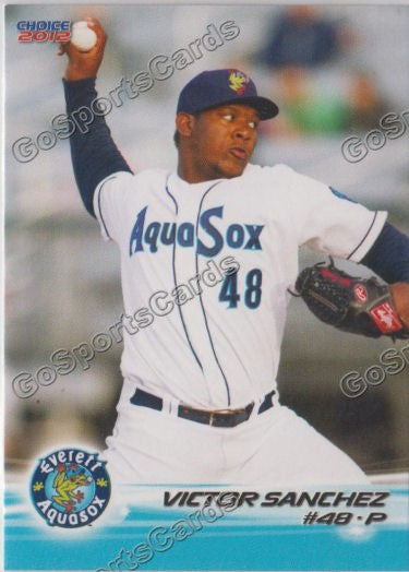 2012 Everett AquaSox Victor Sanchez