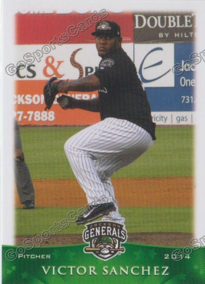 2014 Jackson Generals Victor Sanchez