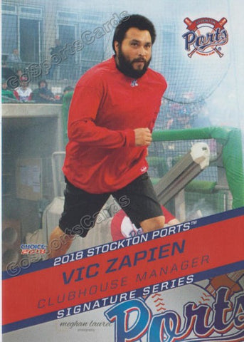 2018 Stockton Ports Vic Zapien