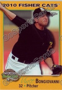 2010 New Hampshire Fisher Cats Vince Bongiovanni