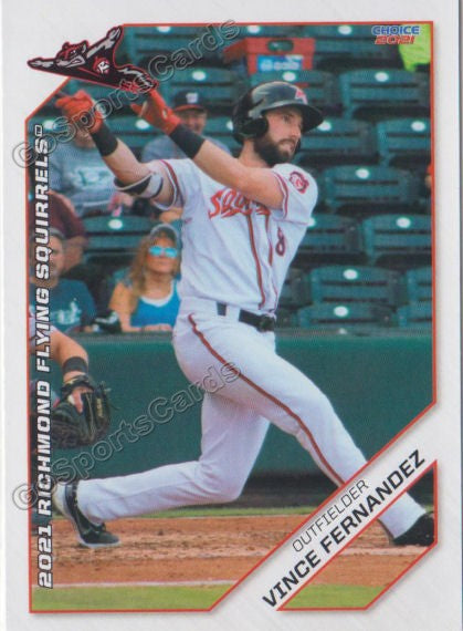 2021 Richmond Flying Squirrels Vince Fernandez