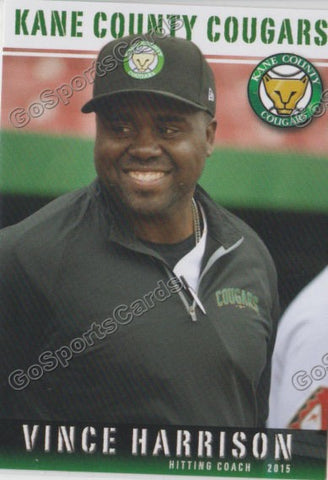 2015 Kane County Cougars Vince Harrison