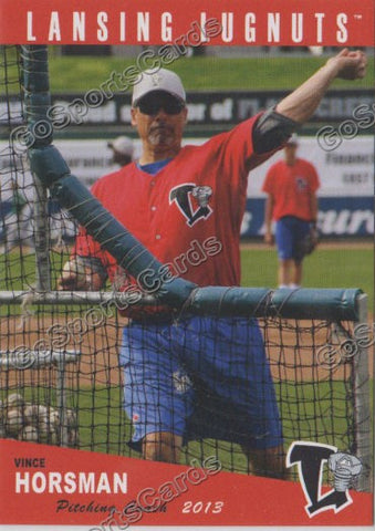 2013 Lansing Lugnuts Vince Horsman