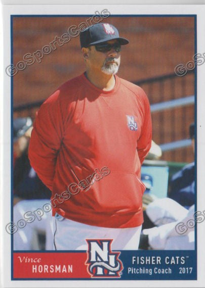 2017 New Hampshire Fisher Cats Vince Horsman
