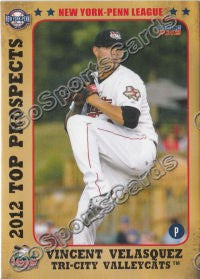 2012 New York Penn League Top Prospects NYPL Vincent Velasquez