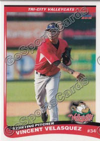 2012 Tri City ValleyCats Vincent Velasquez