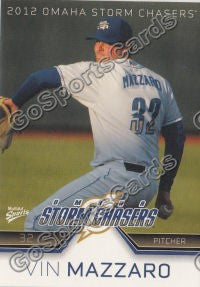 2012 Omaha Storm Chasers Vin Mazzaro