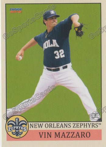 2015 New Orleans Zephyrs Vin Mazzaro