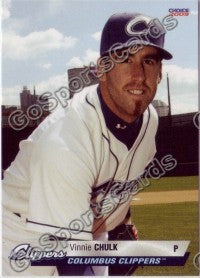 2009 Columbus Clippers Vinnie Chulk