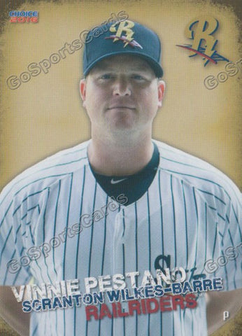 2016 Scranton Wilkes Barre RailRiders Vinnie Pestano