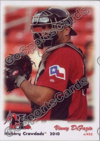 2010 Hickory Crawdads Vinny DiFazio