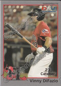 2010 Hickory Crawdads DAV Vinny DiFazio