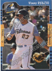 2011 Myrtle Beach Pelicans Vinny DiFazio