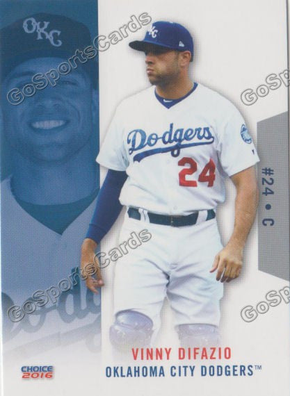 2016 Oklahoma City Dodgers Vinny DiFazio