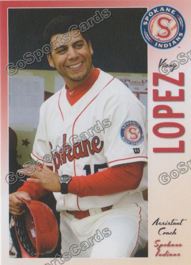 2013 Spokane Indians Vinny Lopez