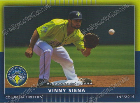 2016 Columbia Fireflies Vinny Siena