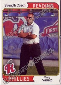 2007 Reading Phillies #29 Vinny Varrato