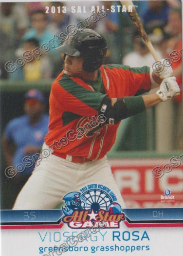 2013 South Atlantic League All Star SAL ND Viosergy Rosa