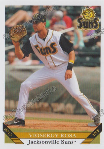 2015 Jacksonville Suns Viosergy Rosa