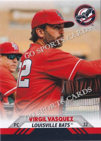 2023 Louisville Bats Virgil Vasquez