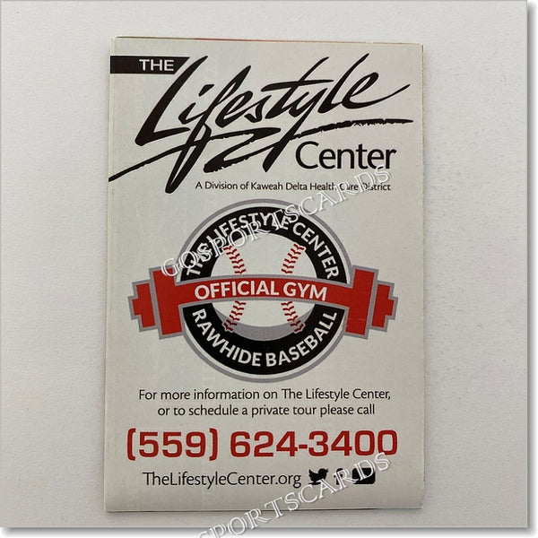 2015 Visalia Rawhide Pocket Schedule