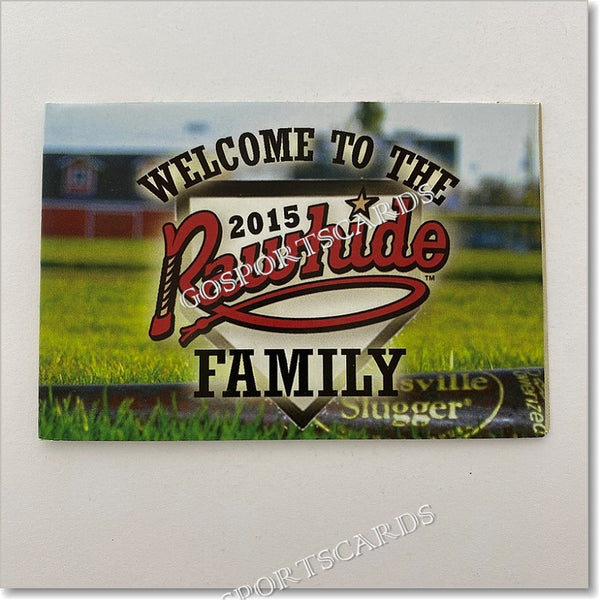 2015 Visalia Rawhide Pocket Schedule