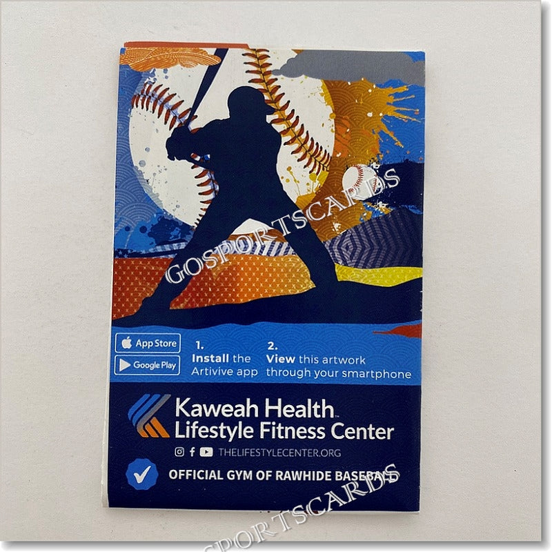 2021 Visalia Rawhide Pocket Schedule Go Sports Cards