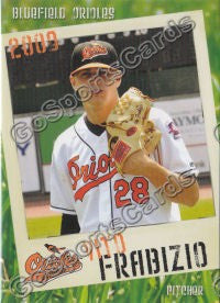 2009 Bluefield Orioles Vito Frabizio