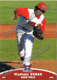 2007 Orem Owlz Vladimir Veras