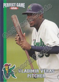2009 Cedar Rapids Kernels Vladimir Veras
