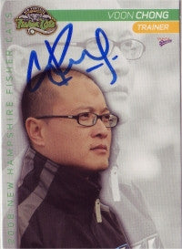 Voon Chong 2008 New Hampshire Fisher Cats (Autograph)