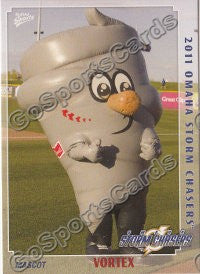 2011 Omaha Storm Chasers Vortex Mascot