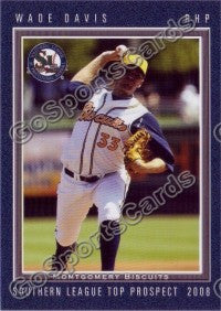 2008 Southern League Top Prospects Wade Davis