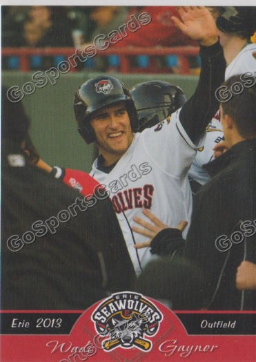 2013 Erie SeaWolves Wade Gaynor