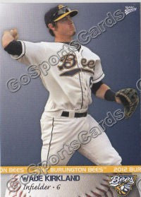 2012 Burlington Bees Wade Kirkland