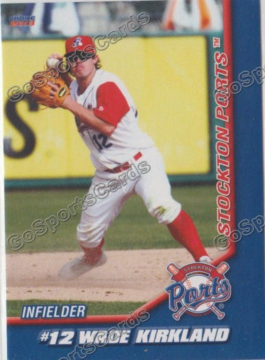2013 Stockton Ports Wade Kirkland