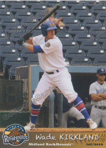 2016 Midland RockHounds Wade Kirkland