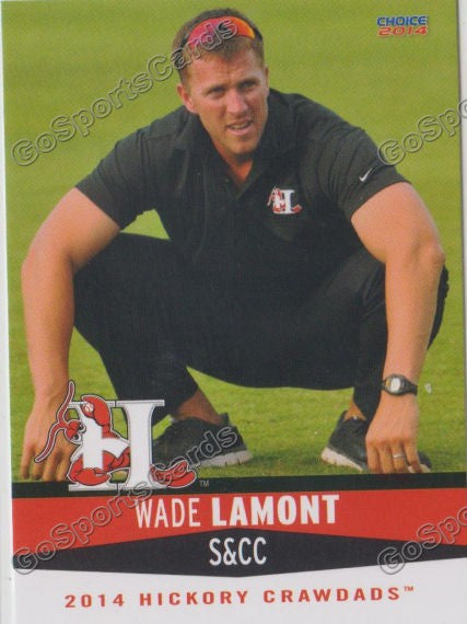 2014 Hickory Crawdads Wade Lamont