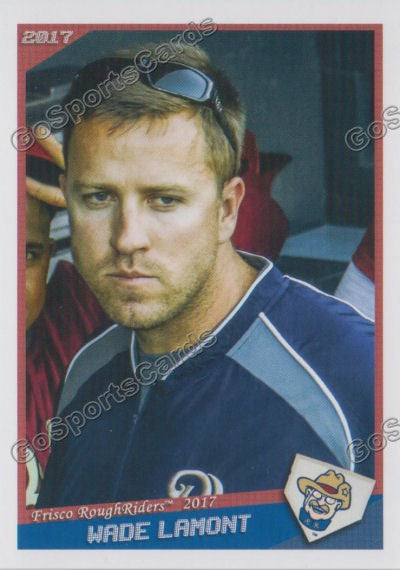 2017 Frisco RoughRiders Wade Lamont