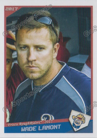 2017 Frisco RoughRiders Wade Lamont