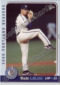 2009 Portland Beavers Wade Leblanc