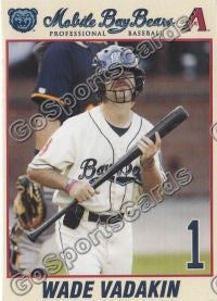 2011 Mobile BayBears Wade Vadakin