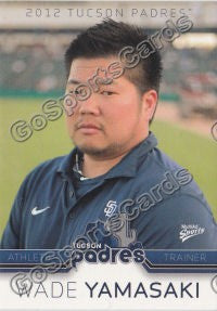 2012 Tucson Padres Wade Yamasaki