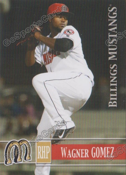 2014 Billings Mustangs Wagner Gomez