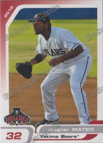 2012 Yakima Bears Wagner Mateo