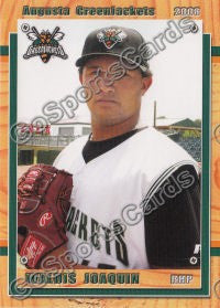 2008 Augusta GreenJackets Waldis Joaquin