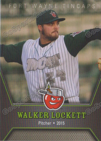 2015 Fort Wayne Tincaps Walker Lockett